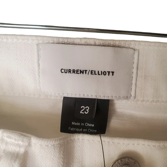 Current Elliott Stilleto Clean White Skinny Jeans - Picture 4 of 11